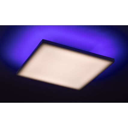 Rabalux - LED loftlampe dæmpbar RGB-farver LED/18W/230V 3000-6500K 30x30 cm + fjernbetjening