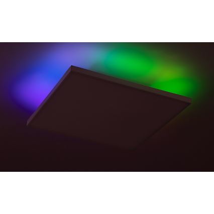 Rabalux - LED loftlampe dæmpbar RGB-farver LED/18W/230V 3000-6500K 30x30 cm + fjernbetjening