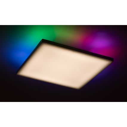 Rabalux - LED loftlampe dæmpbar RGB-farver LED/18W/230V 3000-6500K 30x30 cm + fjernbetjening