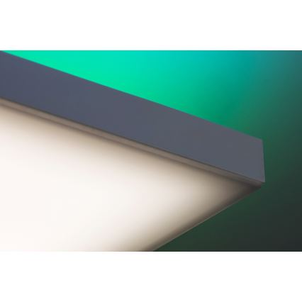 Rabalux - LED loftlampe dæmpbar RGB-farver LED/18W/230V 3000-6500K 30x30 cm + fjernbetjening