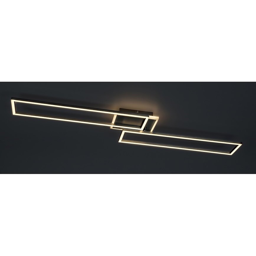 Rabalux - LED loftlampe dæmpbar LED/40W/230V 2700-6500K Wi-Fi Tuya mat krom + fjernbetjening