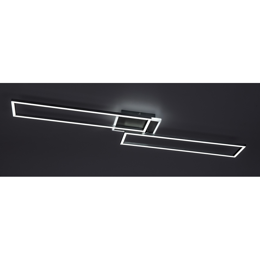 Rabalux - LED loftlampe dæmpbar LED/40W/230V 2700-6500K Wi-Fi Tuya mat krom + fjernbetjening