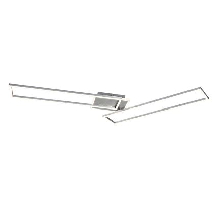 Rabalux - LED loftlampe dæmpbar LED/40W/230V 2700-6500K Wi-Fi Tuya mat krom + fjernbetjening