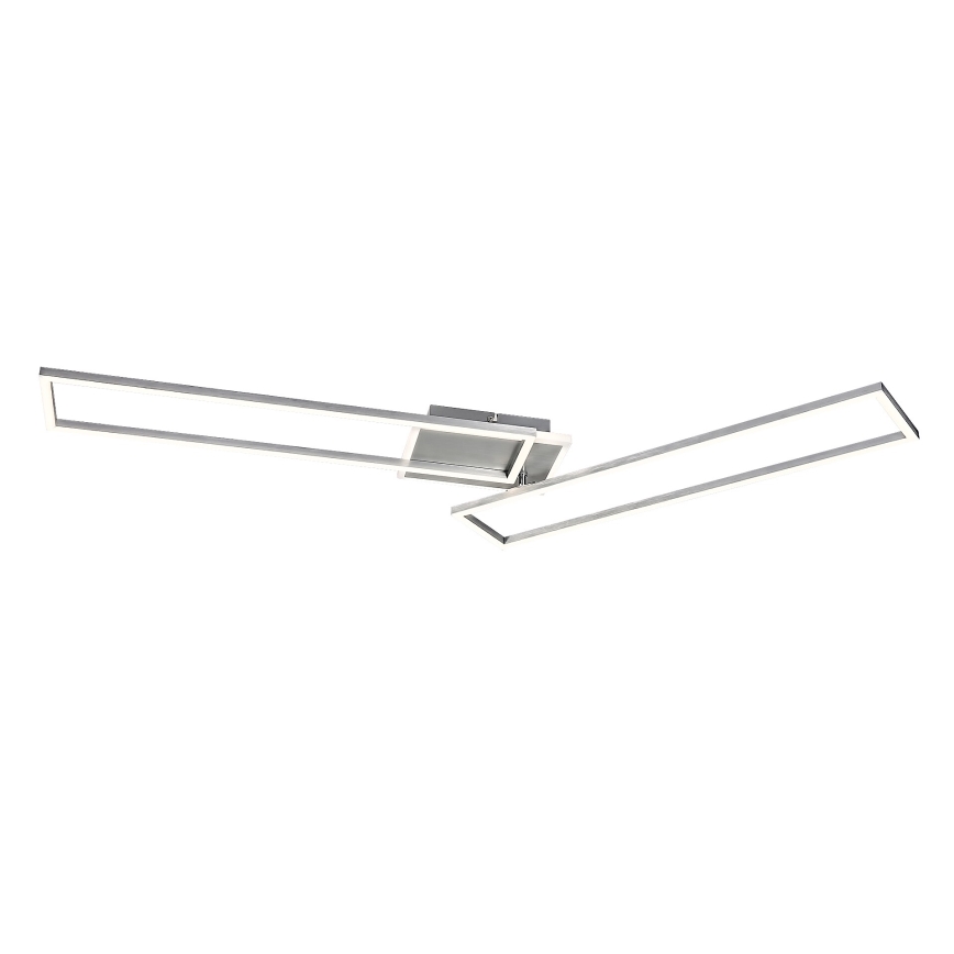 Rabalux - LED loftlampe dæmpbar LED/40W/230V 2700-6500K Wi-Fi Tuya mat krom + fjernbetjening