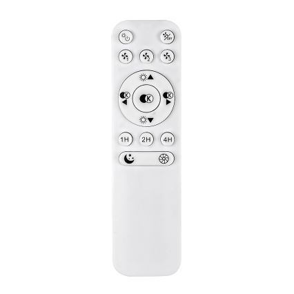 Rabalux - LED loftlampe med ventilator dæmpbar LED/30W/230V 3000-6500K + fjernbetjening