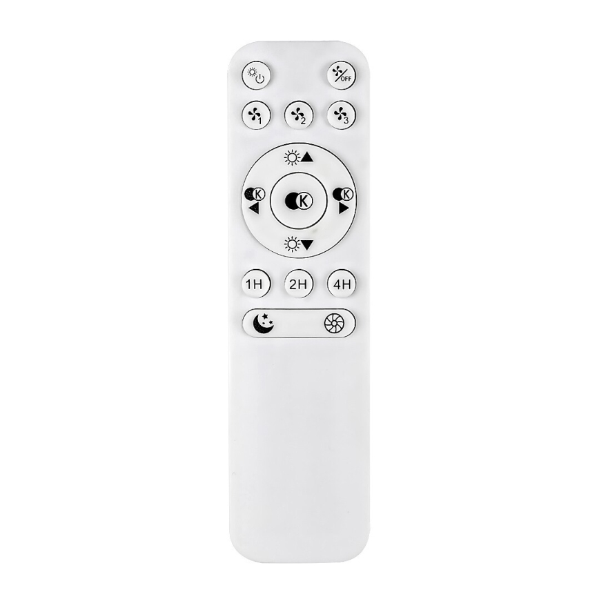 Rabalux - LED loftlampe med ventilator dæmpbar LED/30W/230V 3000-6500K + fjernbetjening