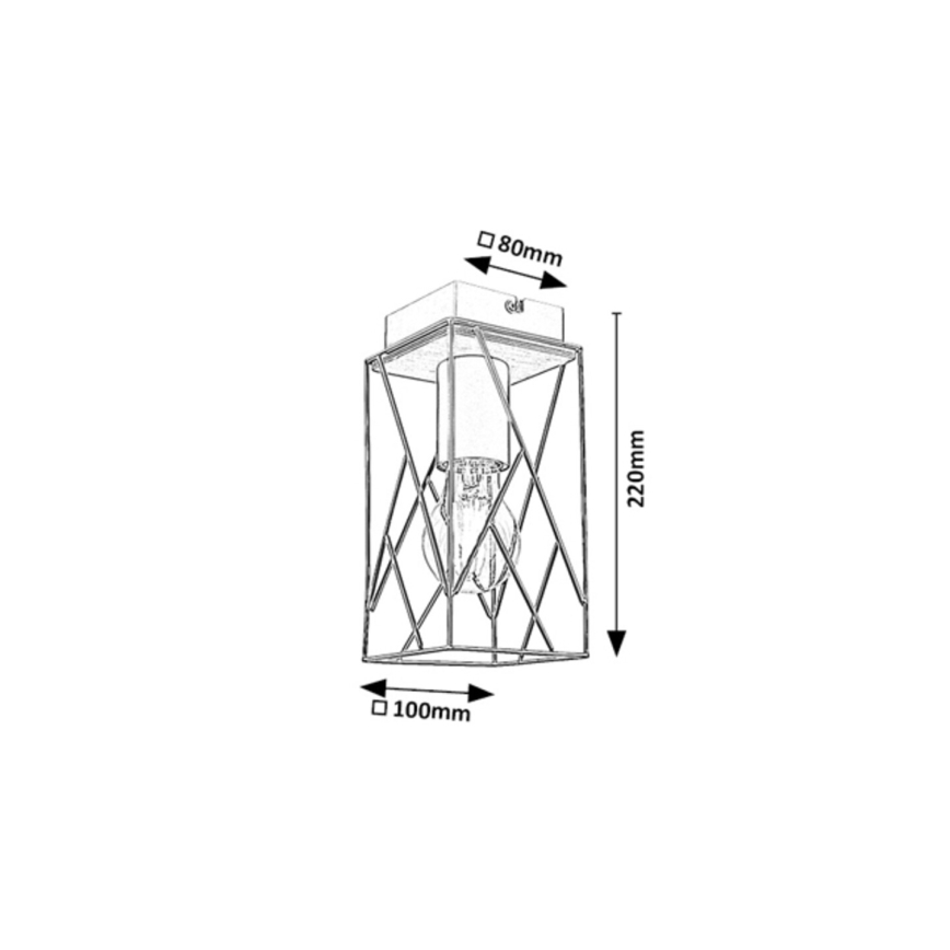 Rabalux - Loftlampe 1xE27/40W/230V