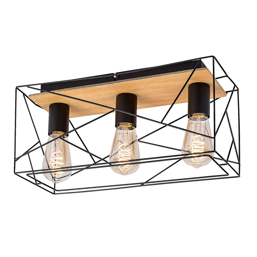 Rabalux - Loftlampe 3xE27/40W/230V