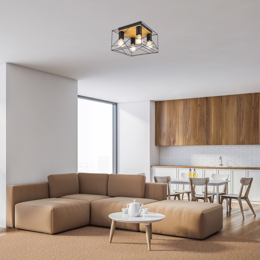 Rabalux - Loftlampe 4xE27/40W/230V