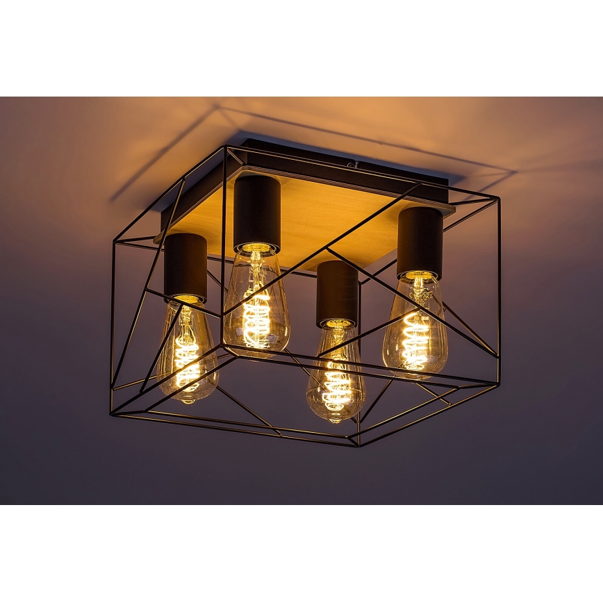 Rabalux - Loftlampe 4xE27/40W/230V