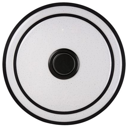 Rabalux - LED RGB dæmpbar loftlampe med indbygget højttaler LED/24W/230V 3000-6500K + fjernbetjening Ø 39,5 cm