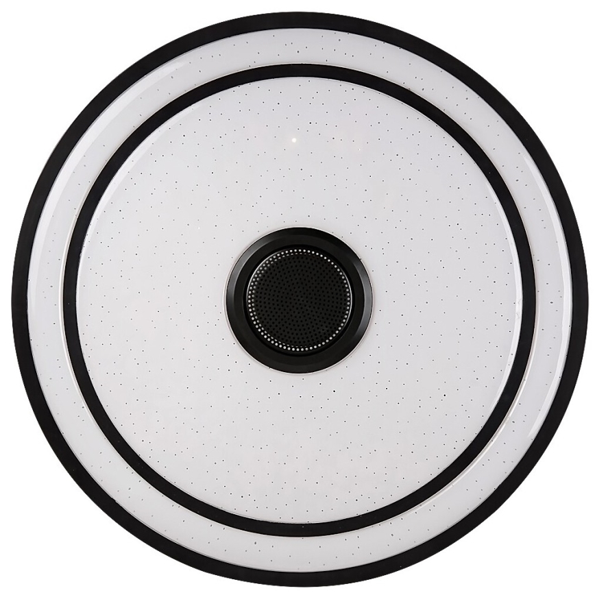 Rabalux - LED RGB dæmpbar loftlampe med indbygget højttaler LED/24W/230V 3000-6500K + fjernbetjening Ø 39,5 cm