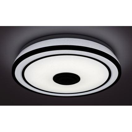 Rabalux - LED RGB Loftlampe m. højtaler dæmpbar LED/24W/230V 3000-6500K + fjernbetjening