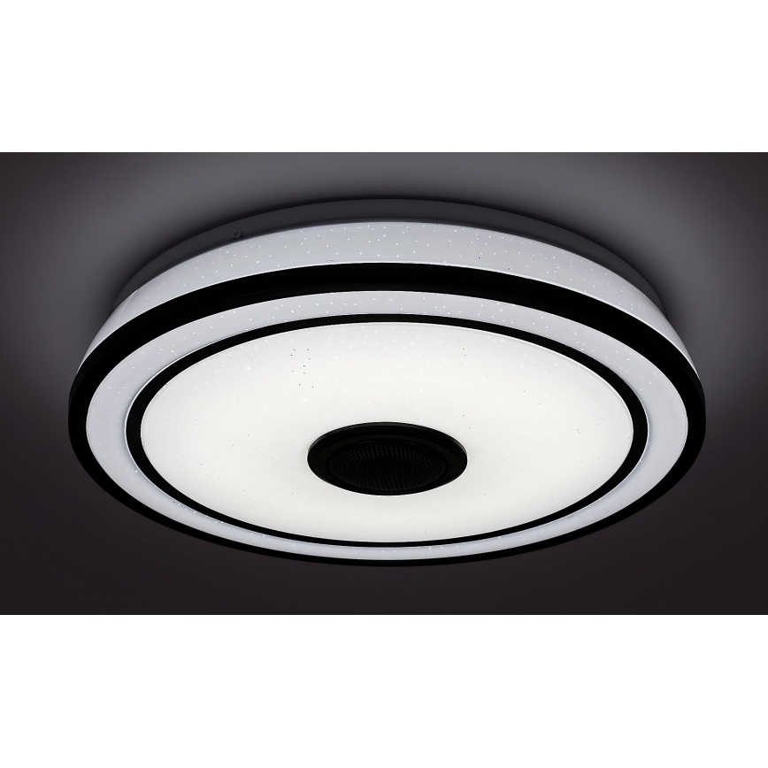 Rabalux - LED RGB Loftlampe m. højtaler dæmpbar LED/24W/230V 3000-6500K + fjernbetjening