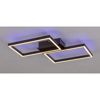 Rabalux - LED loftlampe m. RGBW-farver dæmpbar LED/40W/230V 2700-6500K + fjernbetjening