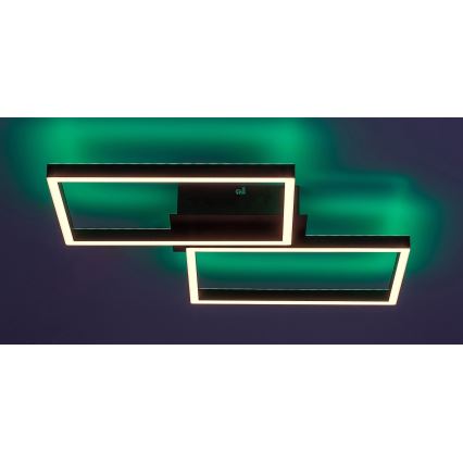 Rabalux - LED loftlampe m. RGBW-farver dæmpbar LED/40W/230V 2700-6500K + fjernbetjening