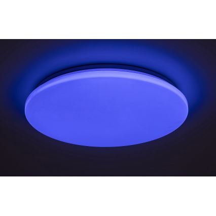 Rabalux - LED loftlampe dæmpbar RGB-farver LED/24W/230V Wi-Fi Tuya 3000-6500K 31 cm