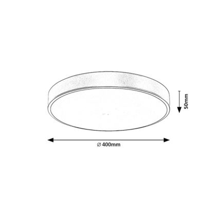 Rabalux - LED loftlampe LED/36W/230V 3000K