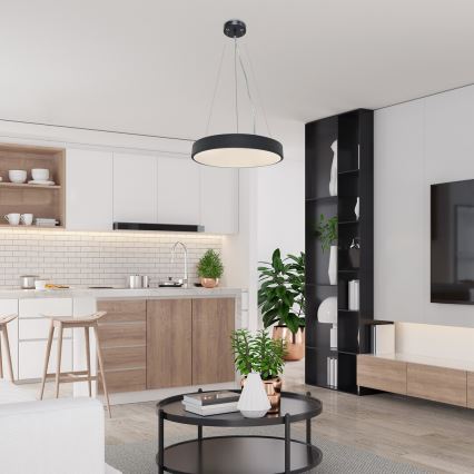Rabalux - LED loftlampe på kabel LED/36W/230V 3000K sort