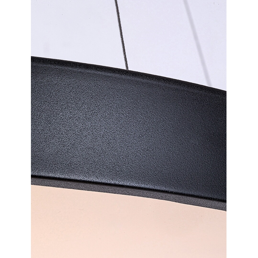 Rabalux - LED pendel dæmpbar LED/60W/230V 3000-6000K sort + fjernbetjening