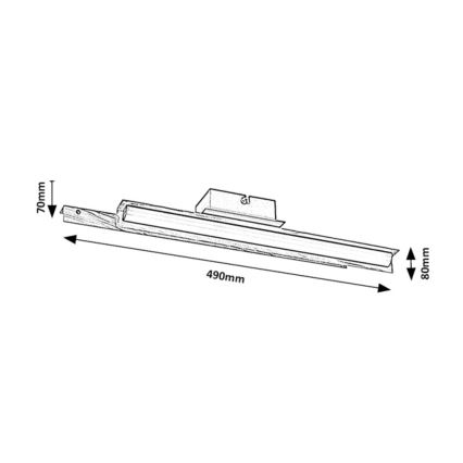 Rabalux - LED væglampe LED/12W/230V 3000K