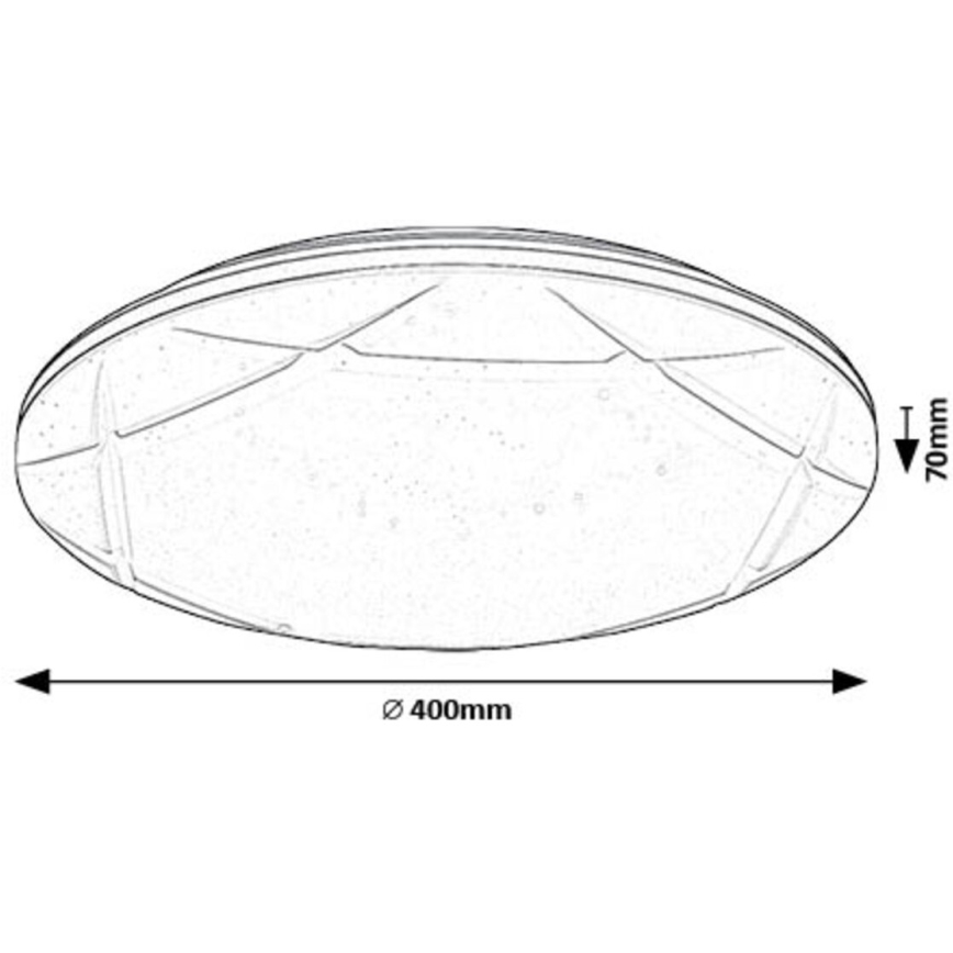 Rabalux - LED loftlampe LED/24W/230V 4000K diameter 40 cm