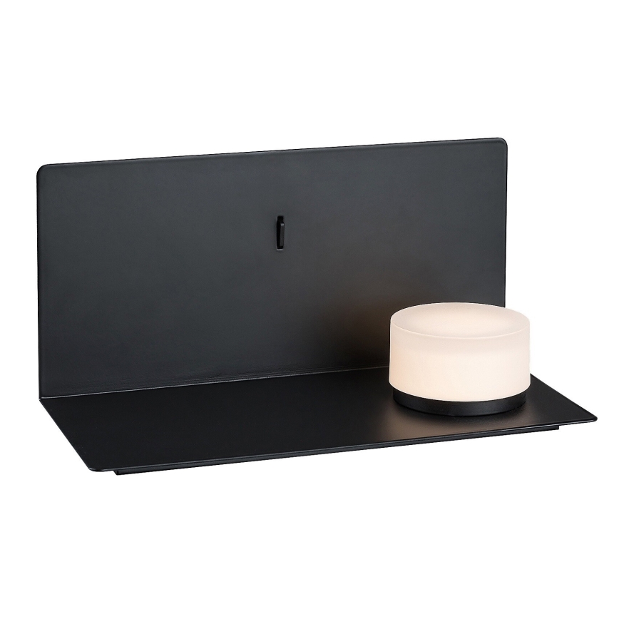 Rabalux - LED Væglampe med hylde og USB portem LED/6W/230V 3000K
