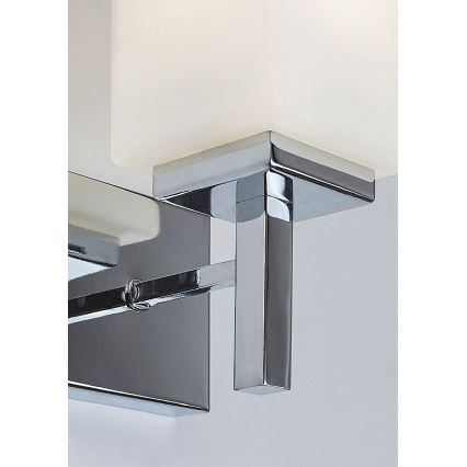 Rabalux - Væglampe til badeværelse 1xE14/10W/230V IP44 skinnende krom