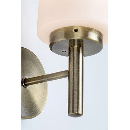 Rabalux - Væglampe til badeværelse 1xE14/10W/230V IP44 bronze