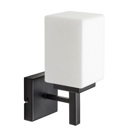 Rabalux - Væglampe til badeværelse 1xE14/10W/230V IP44 sort