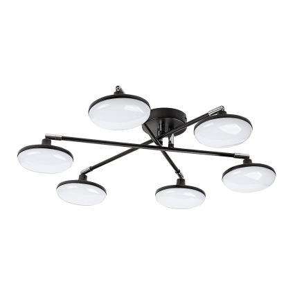 Rabalux - LED loftlampe 6xLED/4W/230V 3000K sort