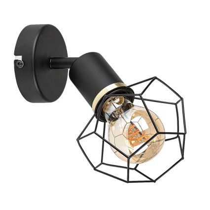 Rabalux - Væglampe 1xE27/40W/230V diameter 12 cm sort