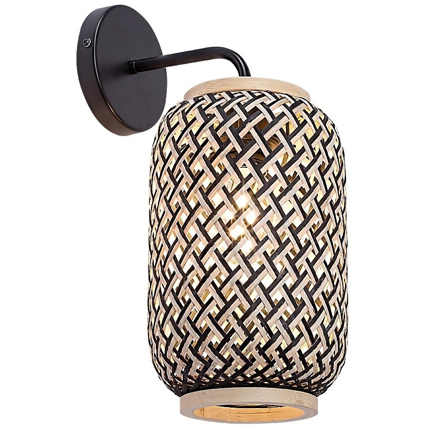 Rabalux - Væglampe 1xE27/40W/230V Rattan