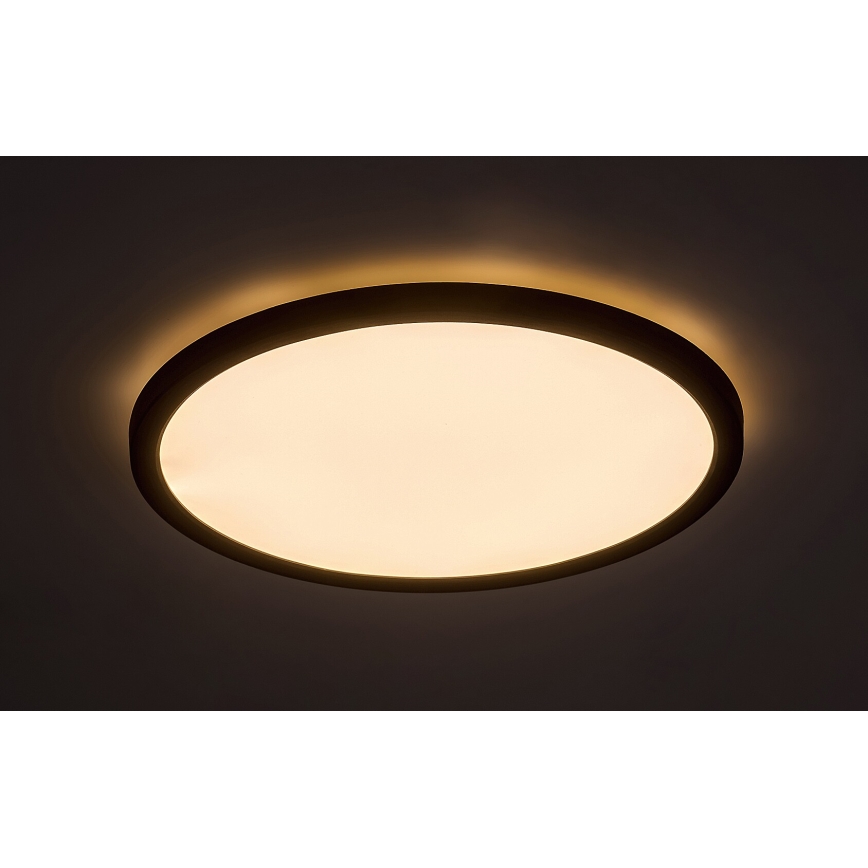 Rabalux - LED loftlampe LED/24W/230V 3000/4000/6000K diameter 29 cm sort
