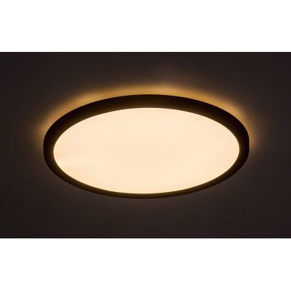 Rabalux - LED loftlampe LED/36W/230V 3000/4000/6000K diameter 40 cm sort