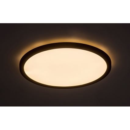 Rabalux - LED loftlampe LED/36W/230V 3000/4000/6000K diameter 50 cm sort