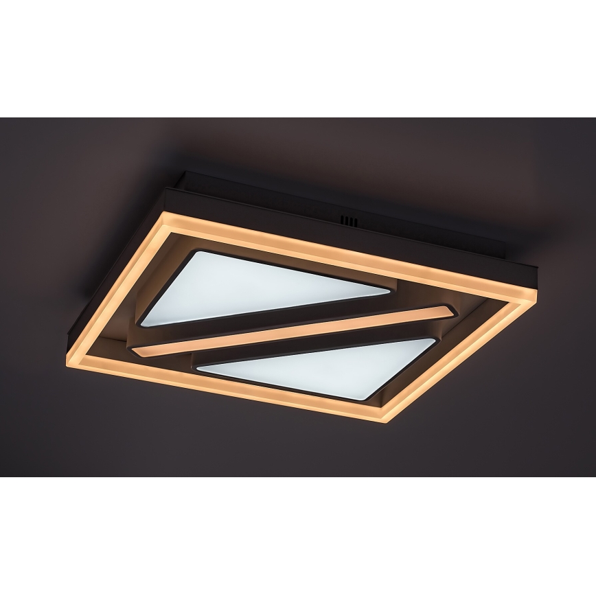 Rabalux - Dæmpbar LED-loftlampe LED/73W/230V 40x40 cm + fjernbetjening