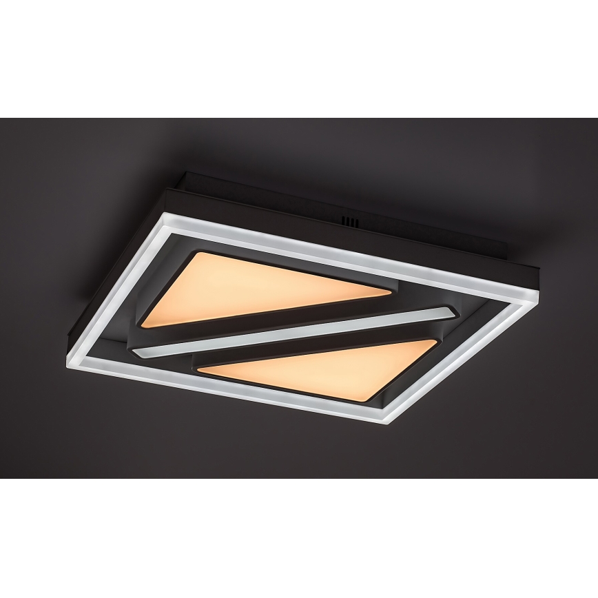 Rabalux - Dæmpbar LED-loftlampe LED/73W/230V 40x40 cm + fjernbetjening