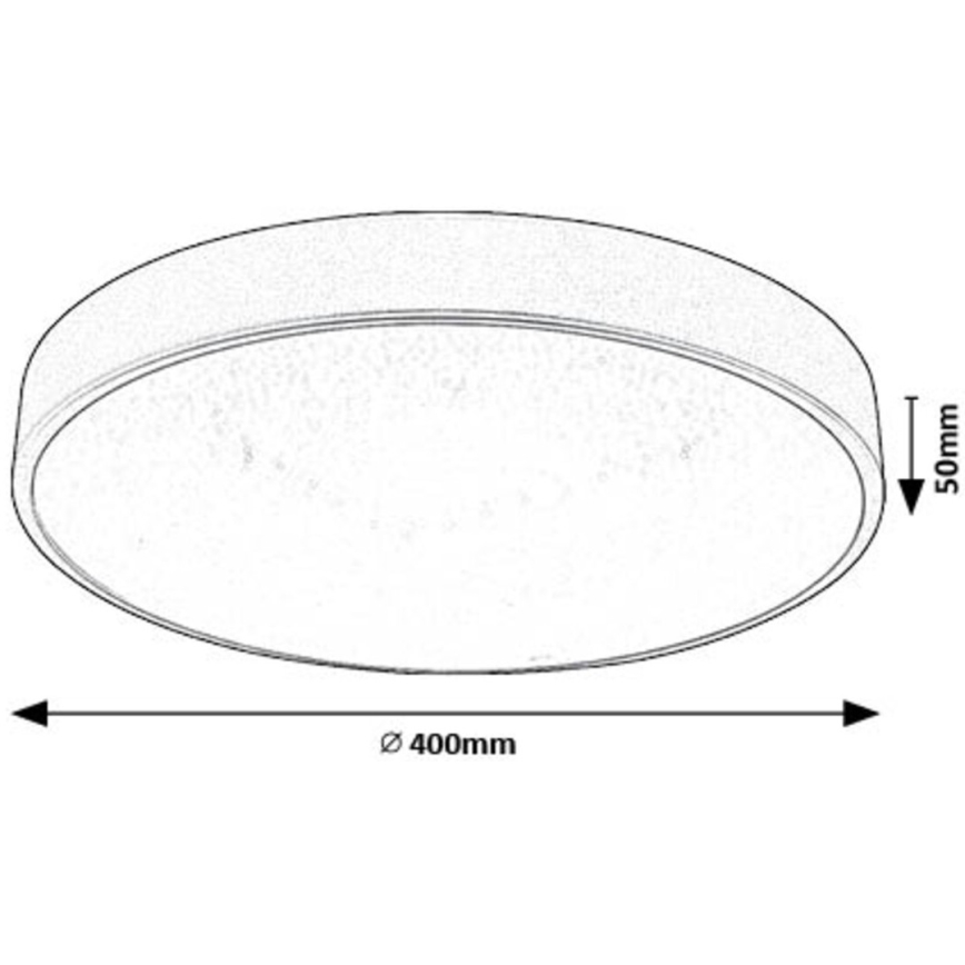 Rabalux - LED loftlampe LED/24W/230V 4000K diameter 40 cm