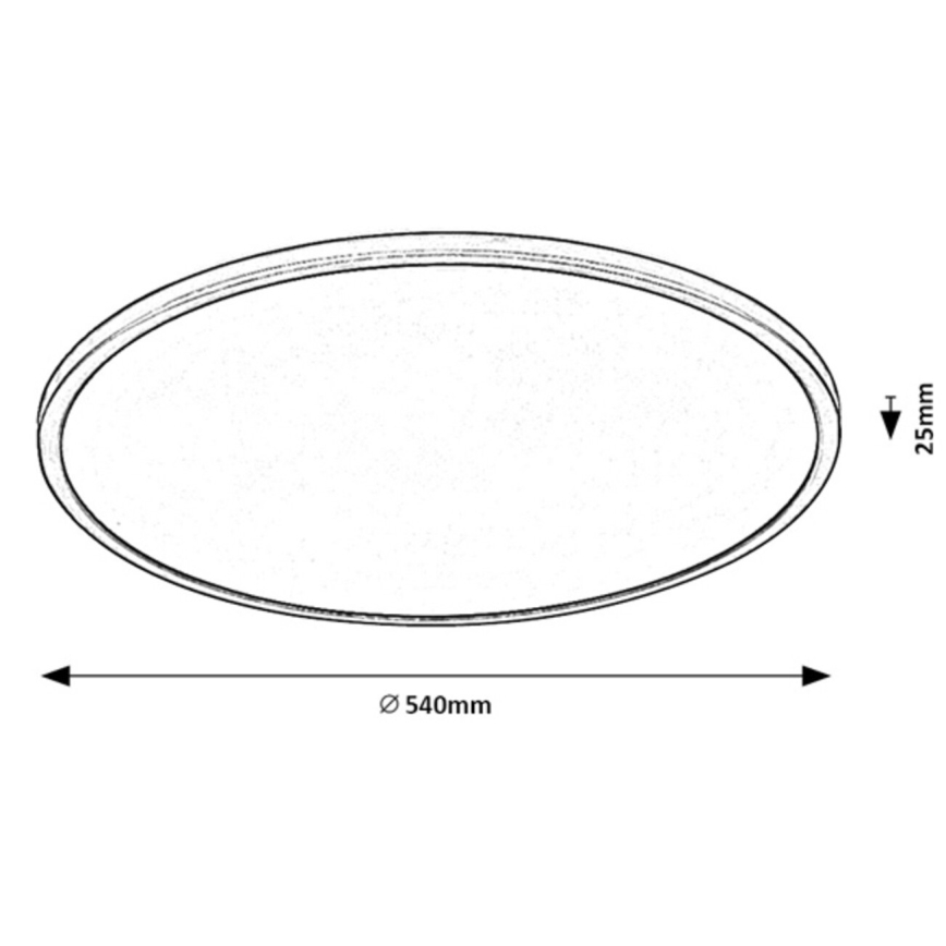 Rabalux - LED loftlampe dæmpbar LED/36W/230V 3000K 54 cm