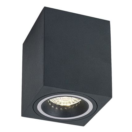 Rabalux - Spotlampe 1xGU10/25W/230V kantet antracit