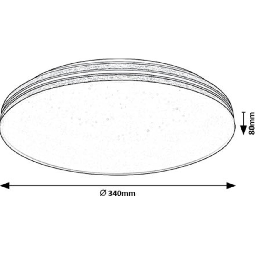 Rabalux - LED loftlampe LED/18W/230V 3000K diameter 34 cm