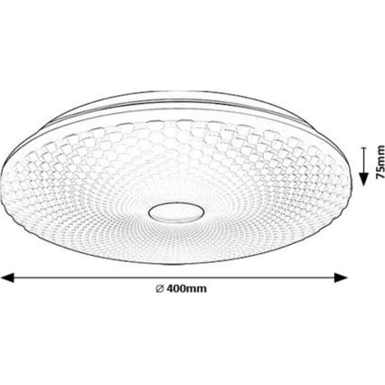 Rabalux - LED loftlampe LED/24W/230V 4000K diameter 40 cm