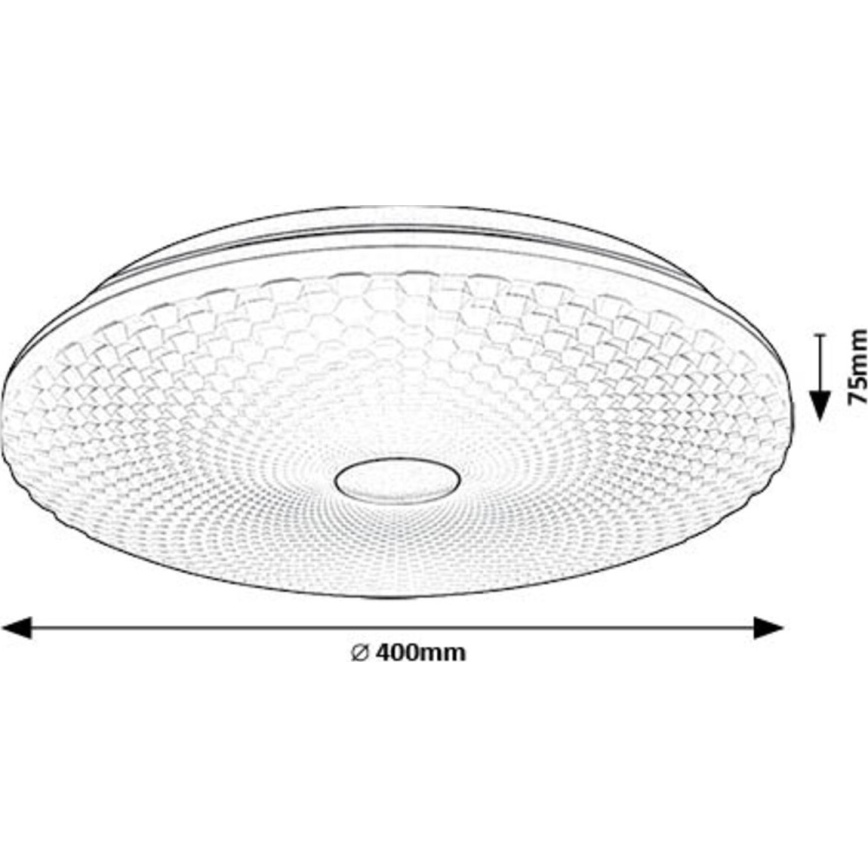 Rabalux - LED loftlampe LED/24W/230V 4000K diameter 40 cm