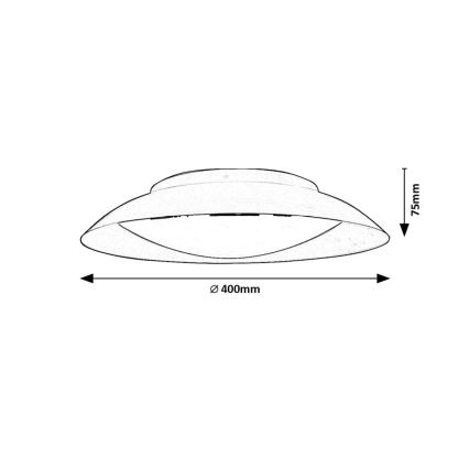 Rabalux - LED loftlampe LED/24W/230V 3000K diameter 40 cm