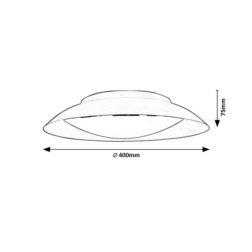 Rabalux - LED loftlampe LED/24W/230V 3000K diameter 40 cm