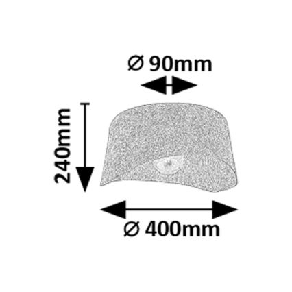 Rabalux - Loftlampe 1xE27/10W/230V