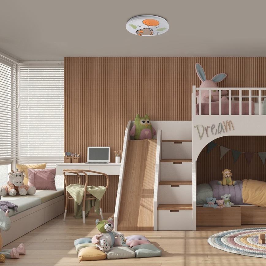 Rabalux - LED loftlampe til børneværelset LED/24W/230V 3000K Ø 37,5 cm