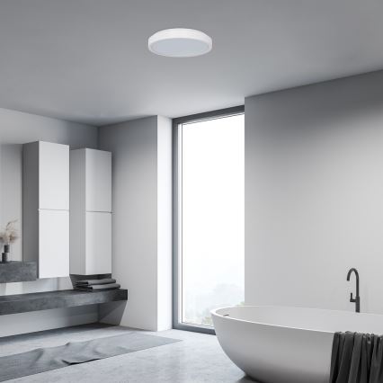 Rabalux - LED loftlampe til badeværelse LED/18W/230V IP44 4000K diameter 25 cm hvid