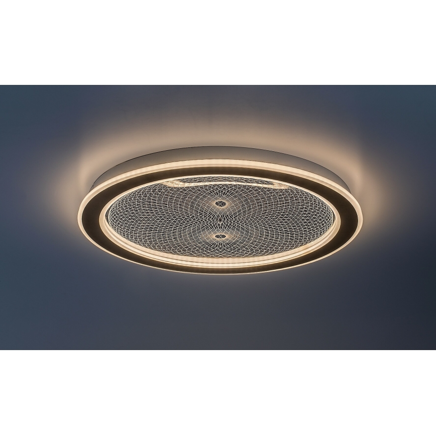 Rabalux - LED dæmpbar loftlampe LED/34W/230V 3000-6500K Ø 51 cm + fjernbetjening